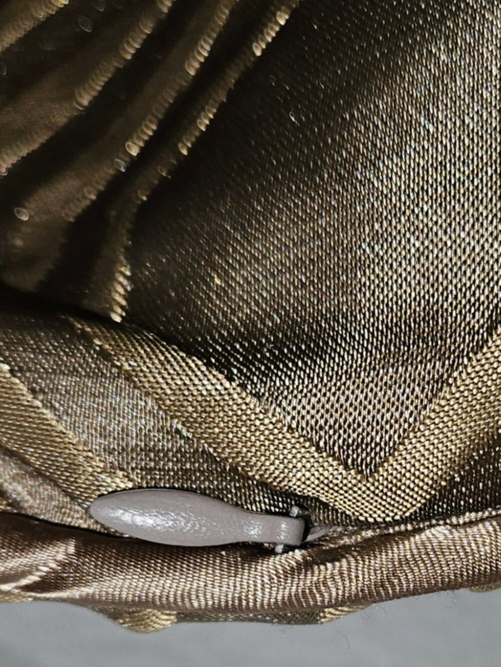 Bronze colored Covers for 16" x 16" Throw Pillows, set of 2, hidden zipper - Picture 2 of 2